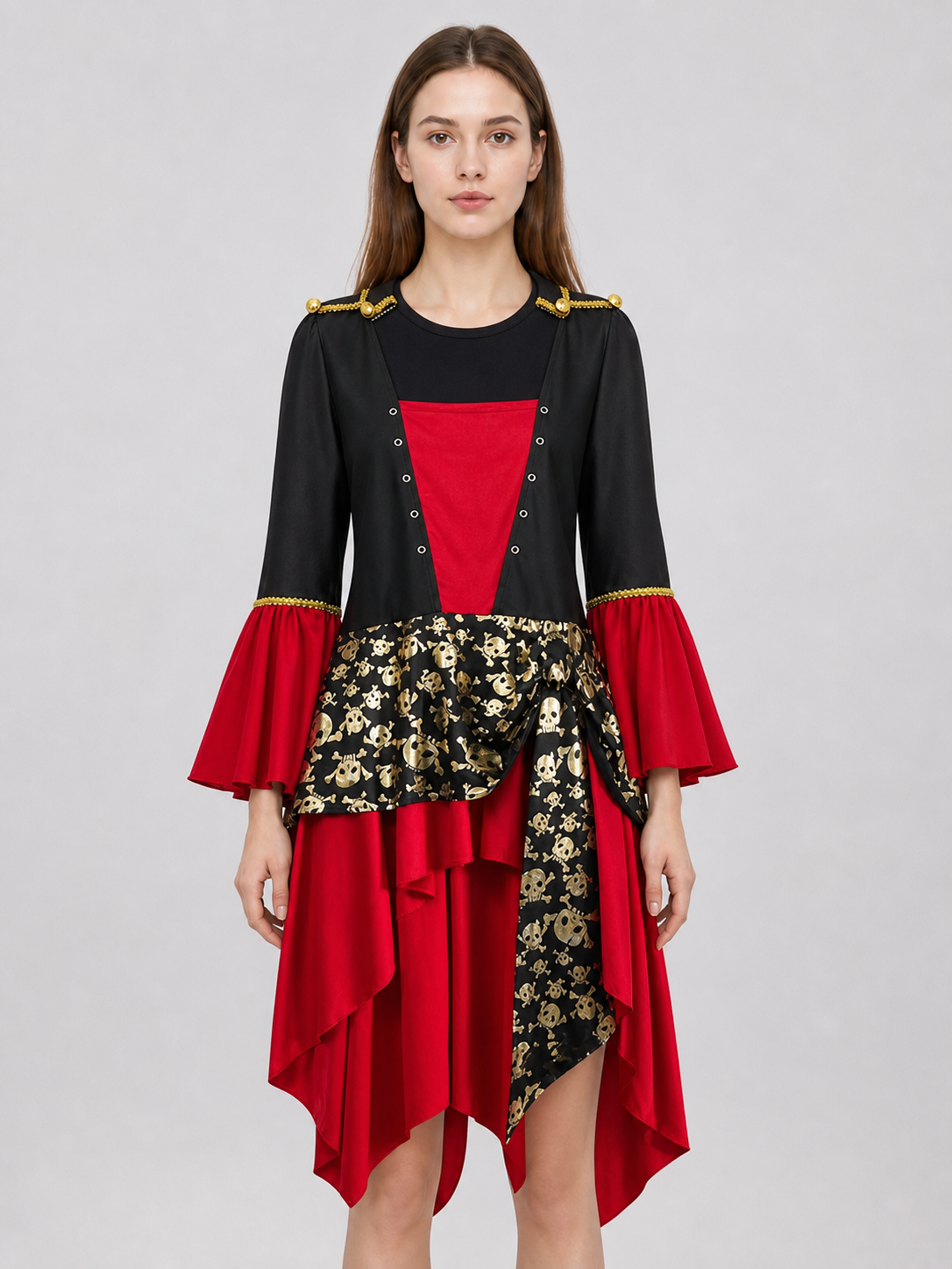Pirate Costume: Dress, Hat, and Belt for Cosplay