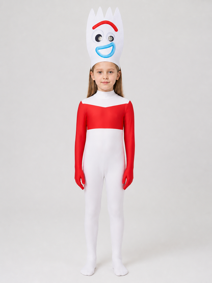 Forky Carnival Costume, One-Piece Jumpsuit Costumes detail 3