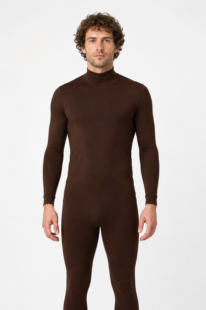 Form-Fitting Cosplay Jumpsuit with High Collar Costumes detail 3