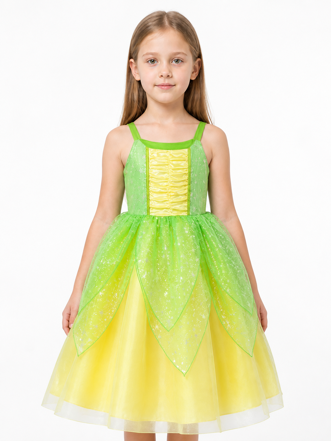 Puffy Princess Dress for Girls with Stars Costume Dresses detail 3