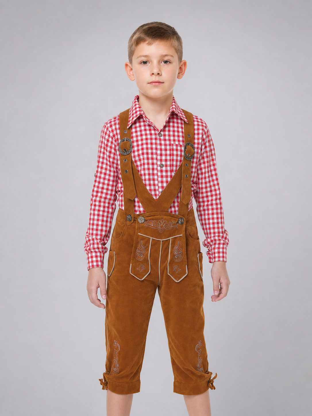 Bavarian Costume for Celebrations: Shirt and Pants