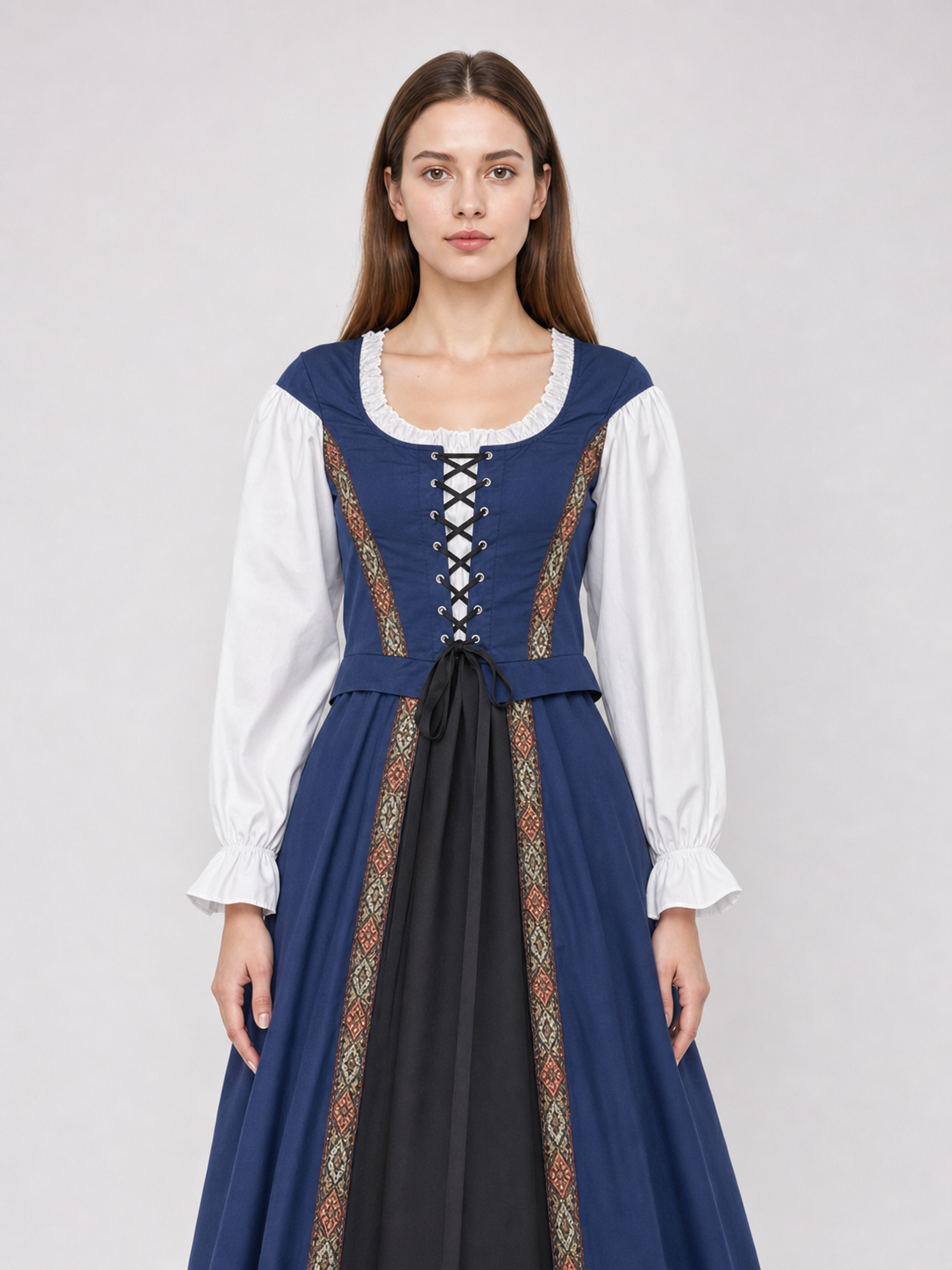 Halloween Costume: Retro Dress with Headpiece