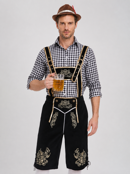 Bavarian Oktoberfest Costume with Suspenders Costumes detail 3