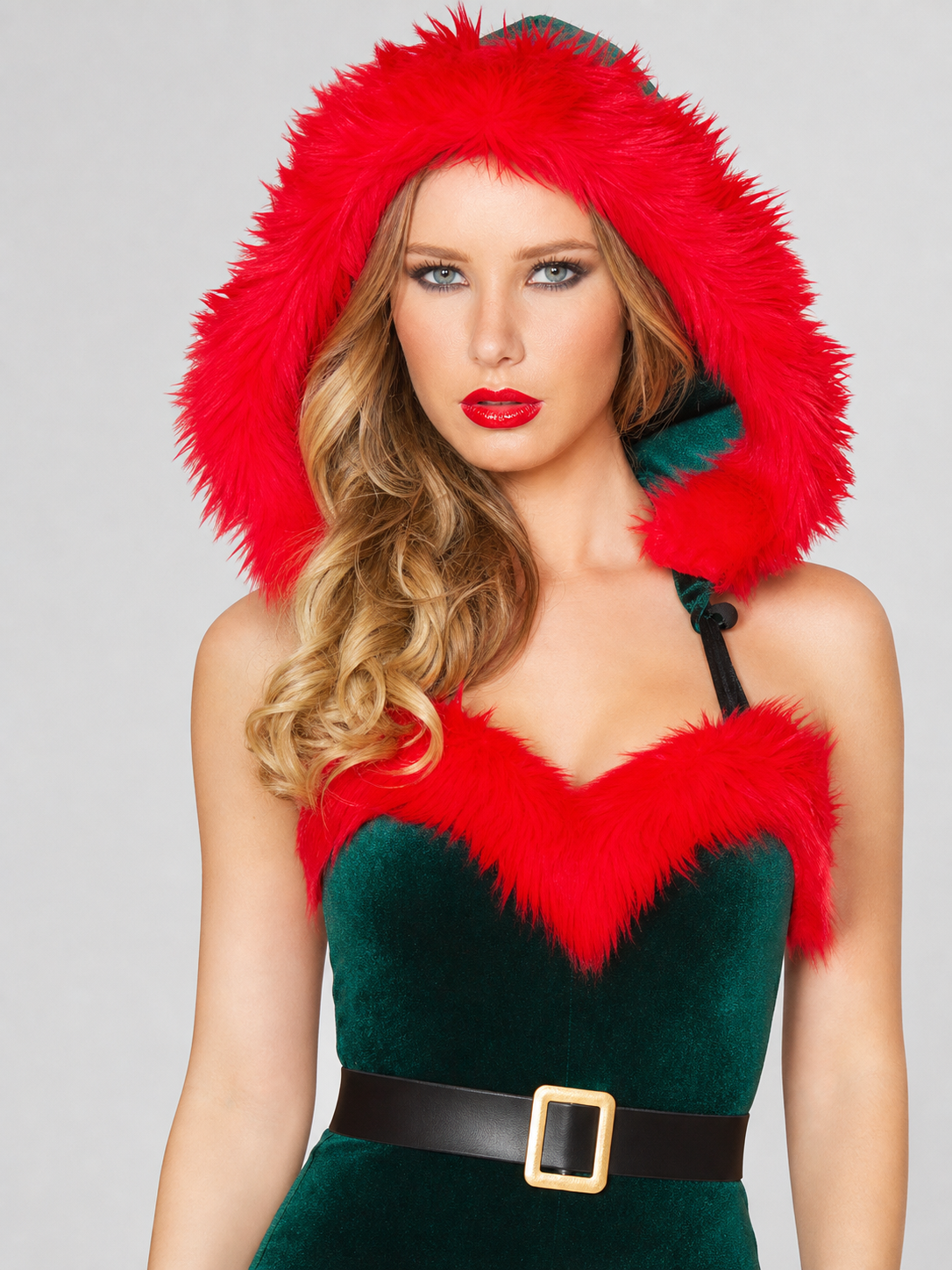 Holiday Character Cosplay Costume with Hood