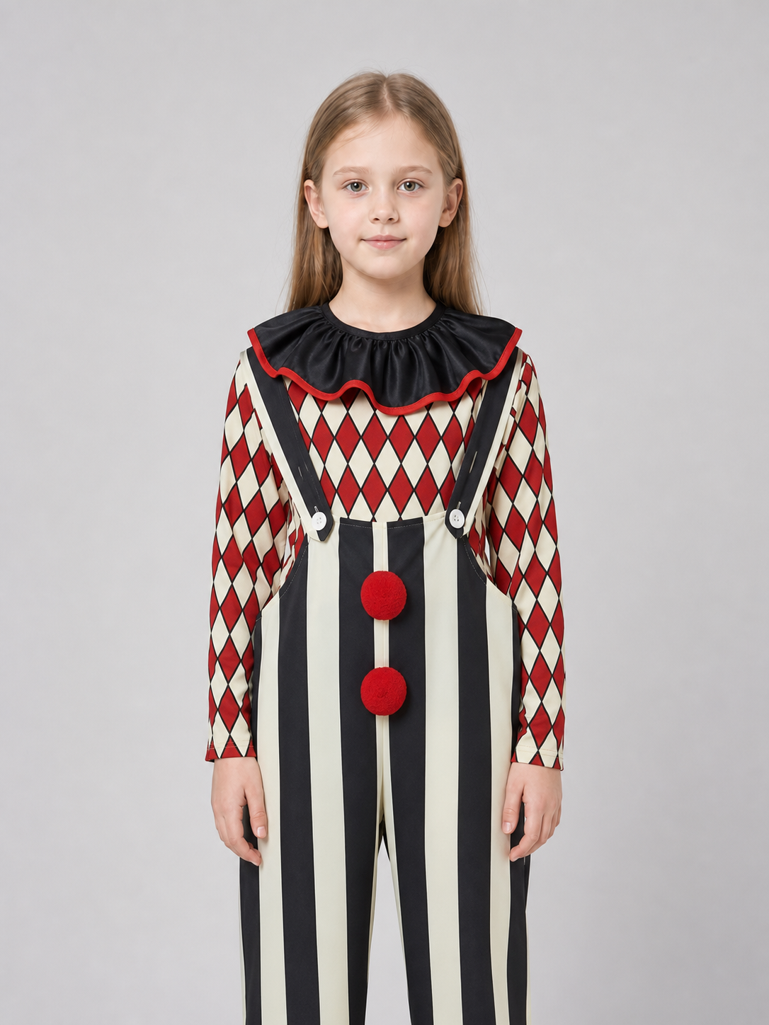 Clown Costume with Hat and Nose
