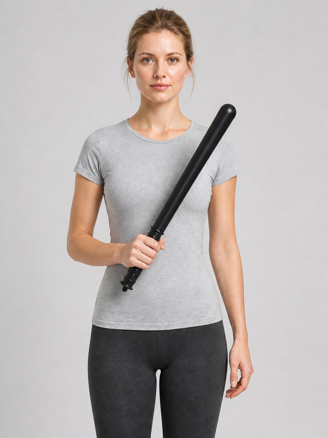 Baton Prop, Black, One Size, for Cosplay Costume Accessories detail 3