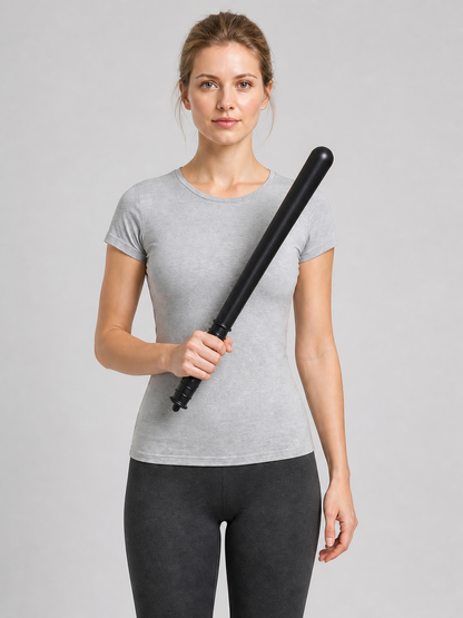 Baton Prop, Black, One Size, for Cosplay Costume Accessories detail 3