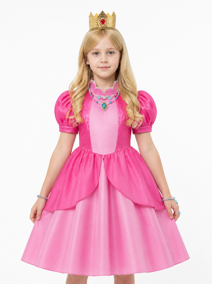 Princess Costume with Dress, Wig, and Crown Costume Dresses detail 3