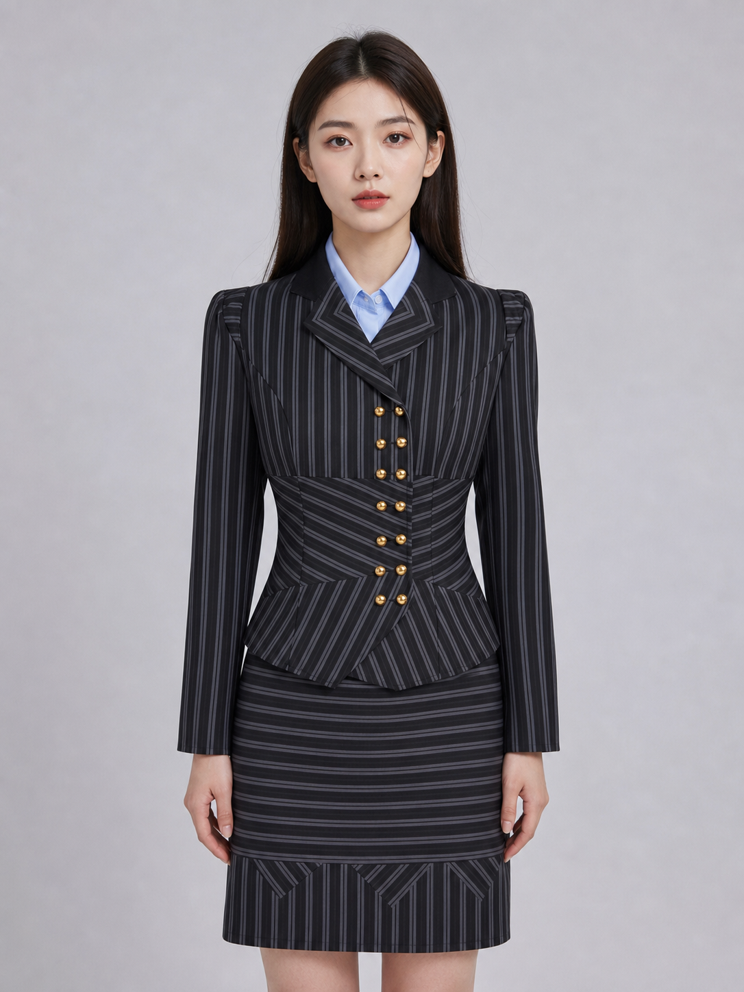 Elphaba Cosplay Costume: Jacket, Skirt, and Shirt