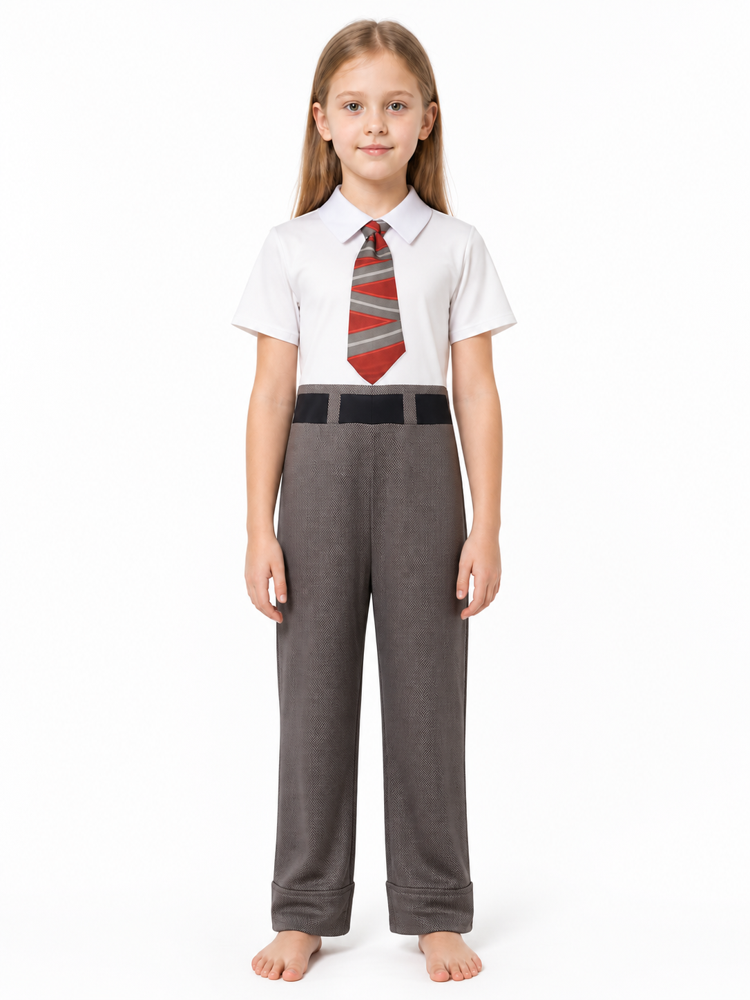 Children's Joy jumpsuit from Inside Out 2 with a tie product detail 3