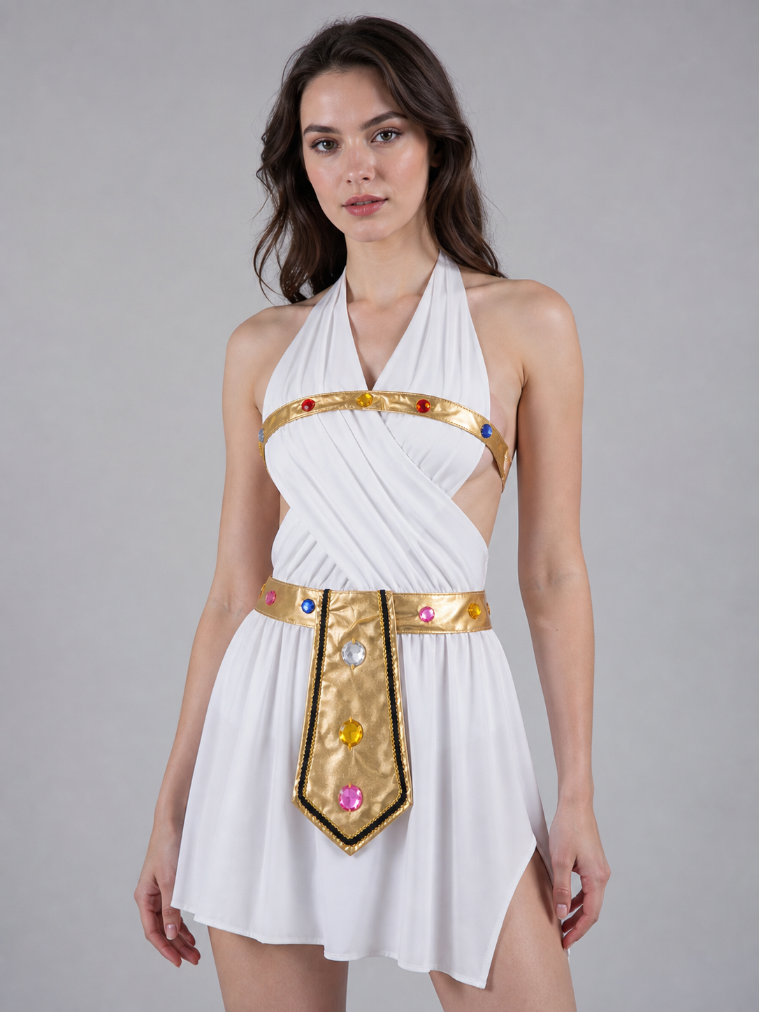 Cleopatra Costume with Decorations and Headband