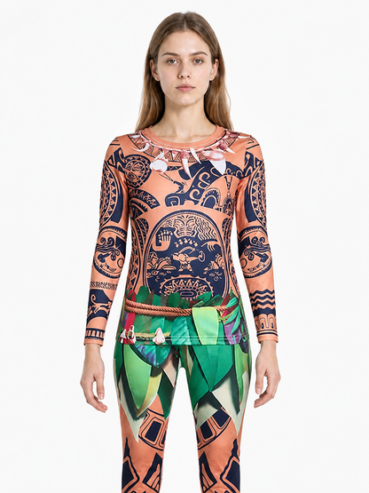 Maui Carnival Costume, Cosplay Jumpsuit Costumes detail 3