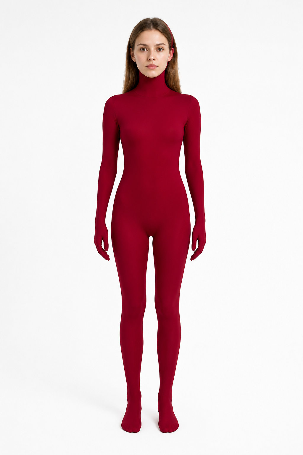 Hooded jumpsuit with covered hands and feet product detail 3