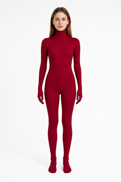 Hooded jumpsuit with covered hands and feet product detail 3