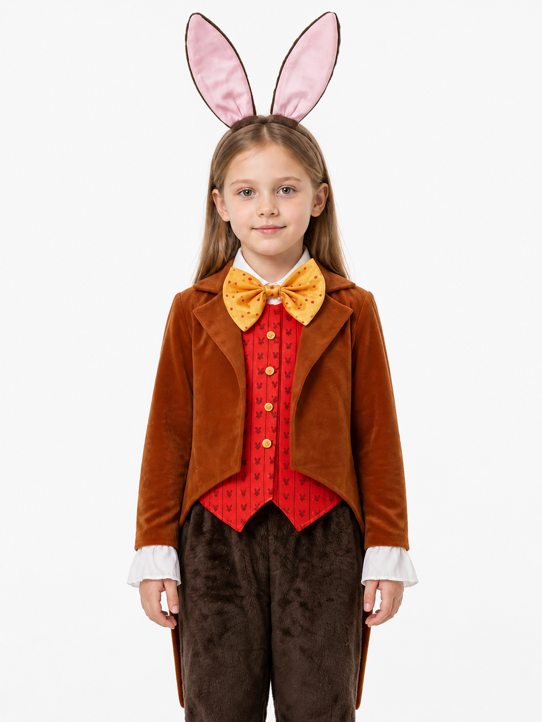 March Hare Costume with Ears, Vest, and Pants Costumes detail 3