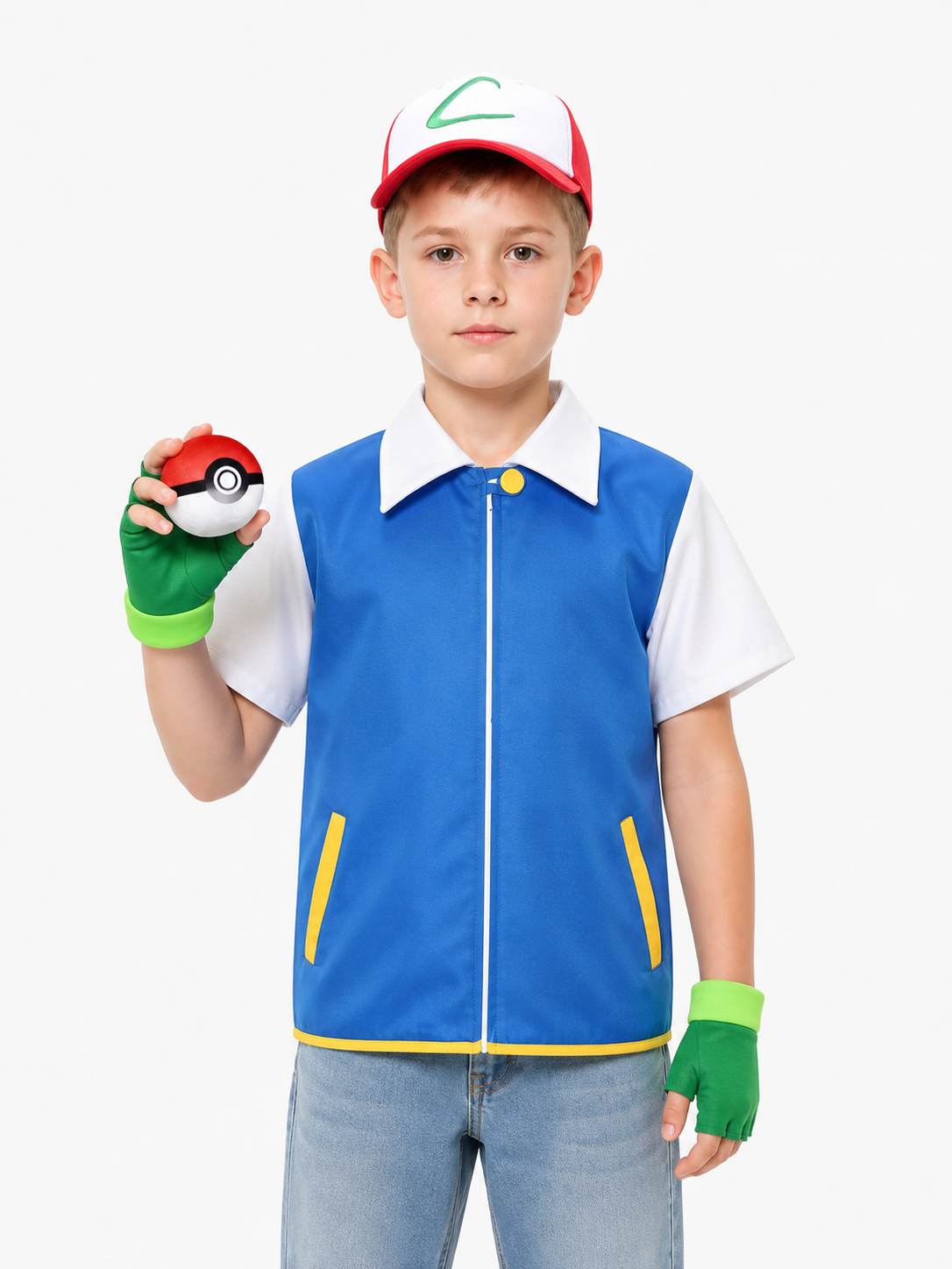 Ash Pokémon Cosplay Costume for Halloween product detail 3