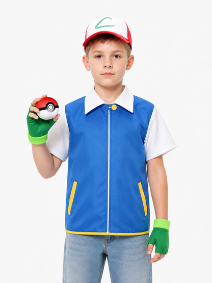 Ash Pokémon Cosplay Costume for Halloween product detail 3