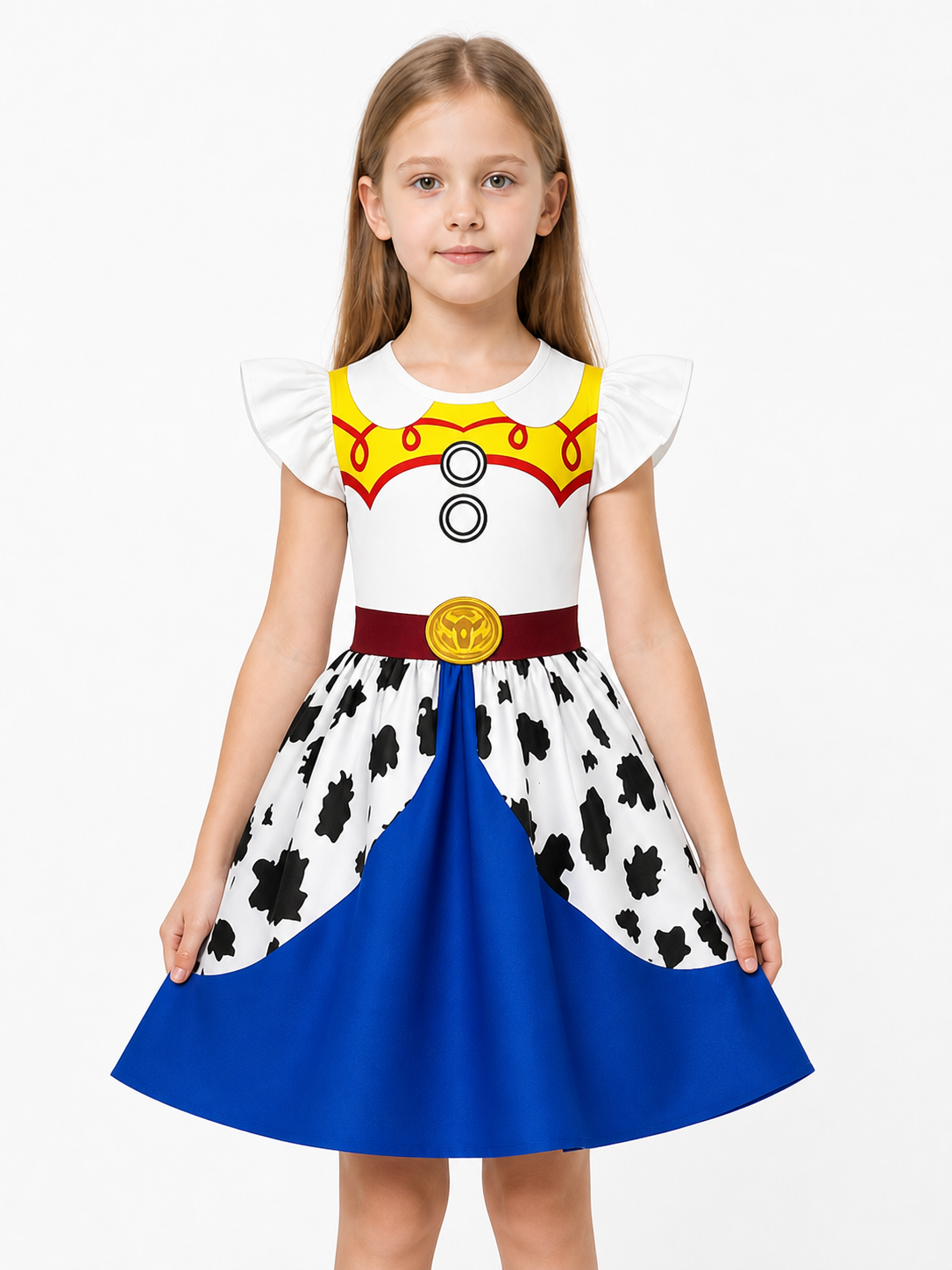 Children’s Woody and Jessie Halloween Cosplay Dress product detail 3