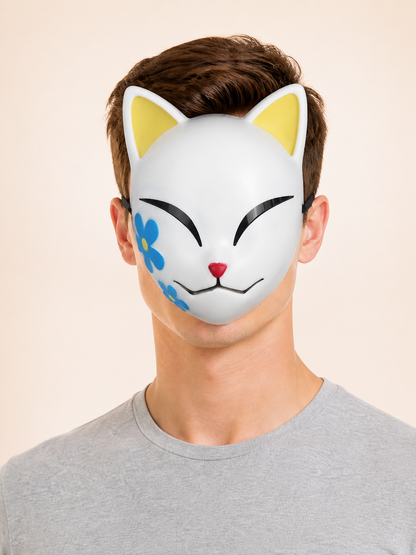 Carnival Fox Face Mask for Halloween Costume Masks detail 2