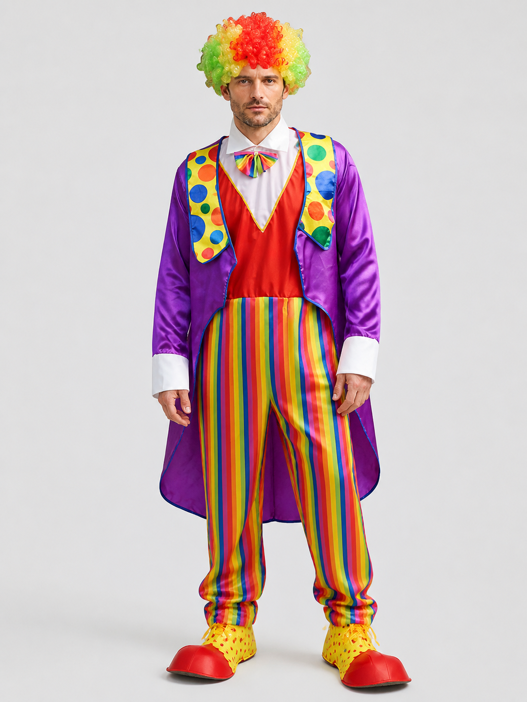 Clown Costume for the Stage, Carnival, and Halloween Costumes detail 3