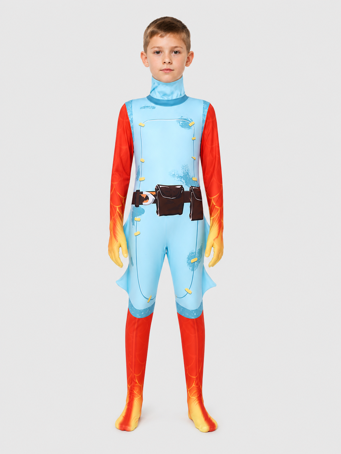 Fortnite Fishstick Cosplay Jumpsuit for Performances Costumes detail 3