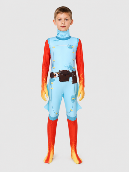 Fortnite Fishstick Cosplay Jumpsuit for Performances Costumes detail 3
