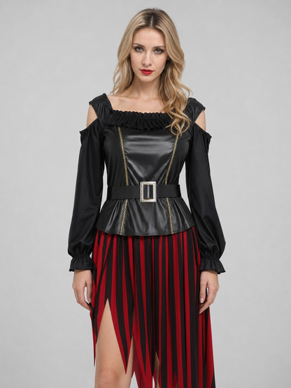 Pirate Halloween Costume with Sword and Belt