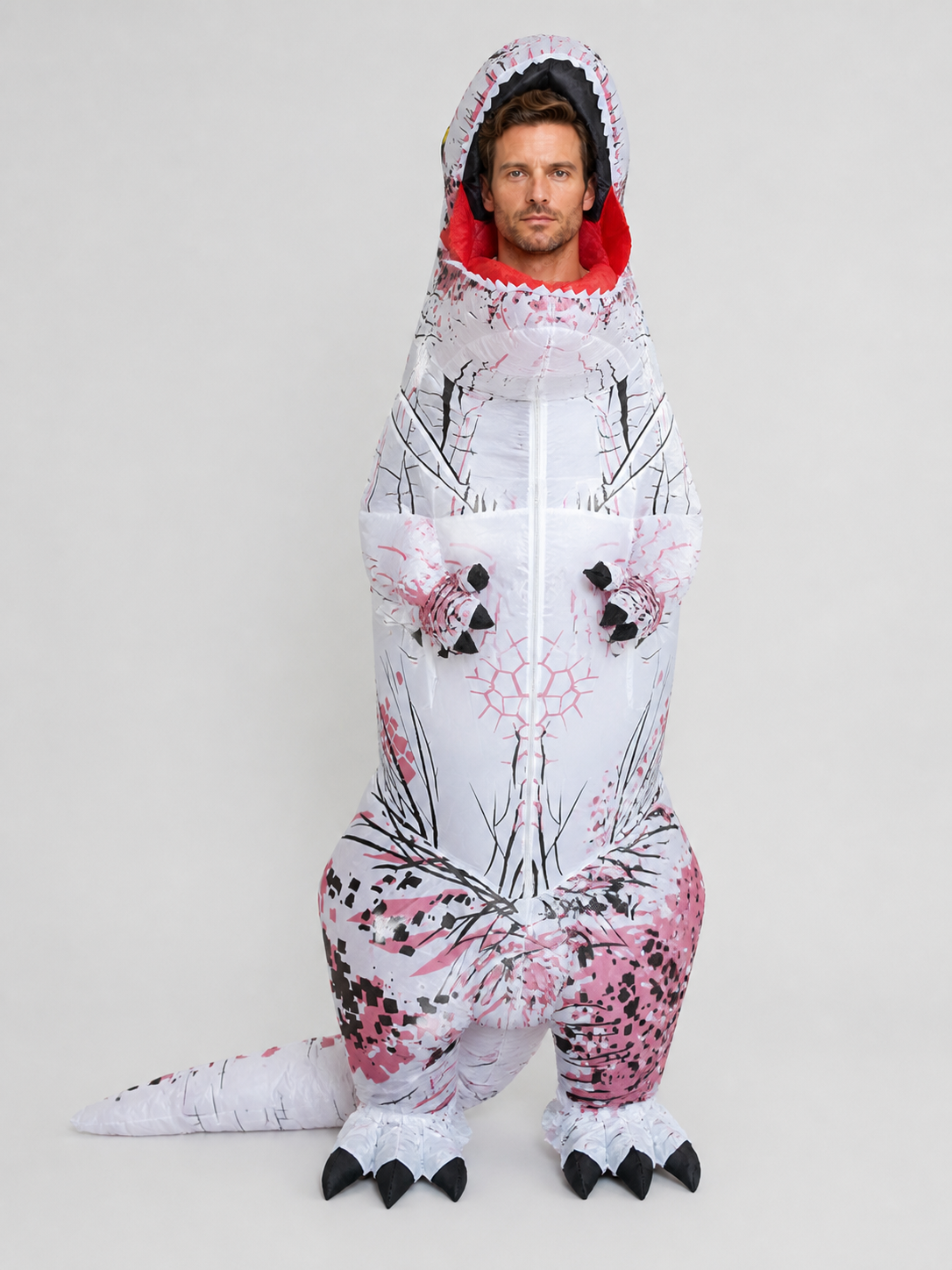 Inflatable Tyrannosaurus Costume for Halloween Costumes detail