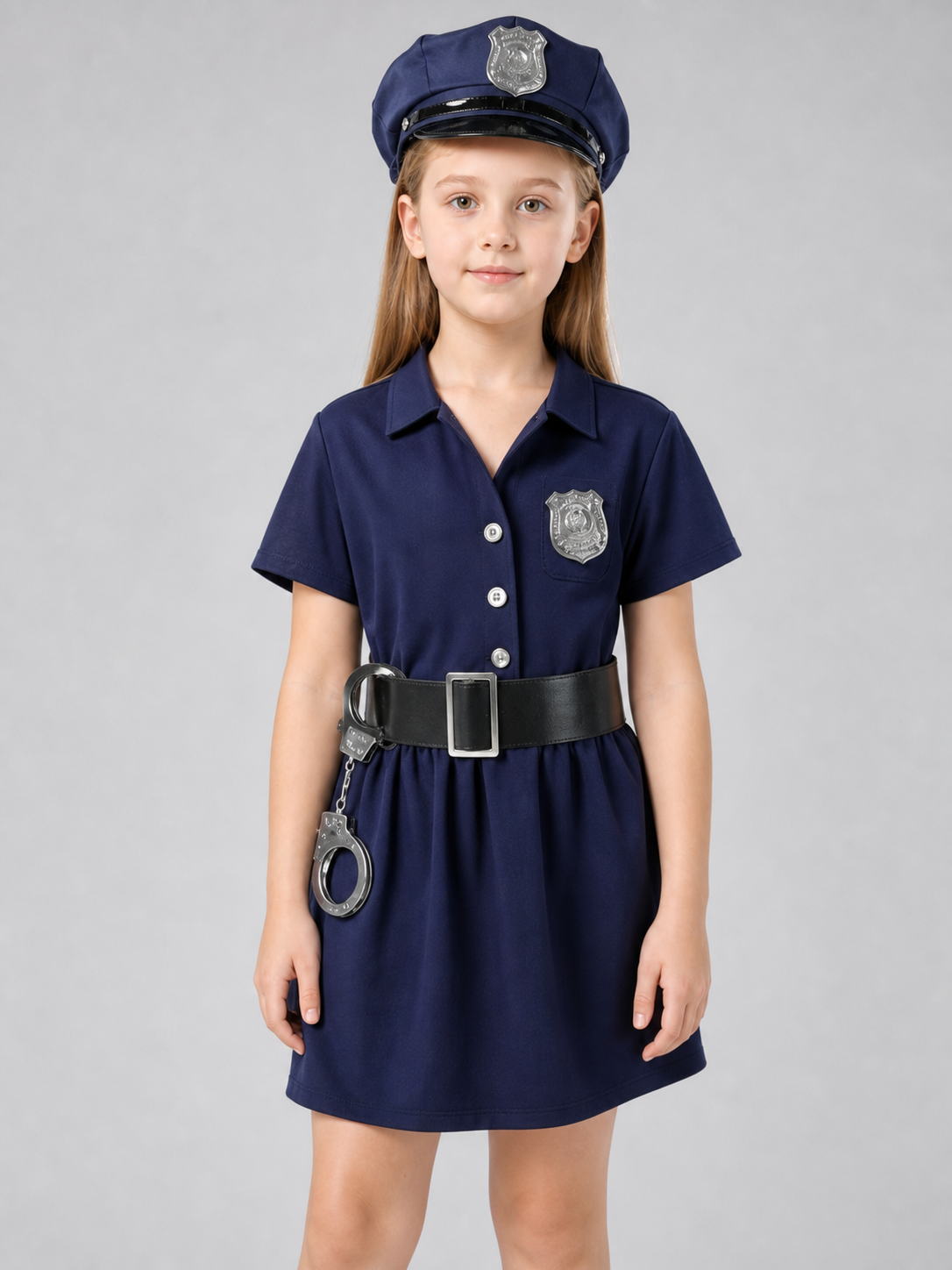 Kids Police Costume for Cosplay and Parties