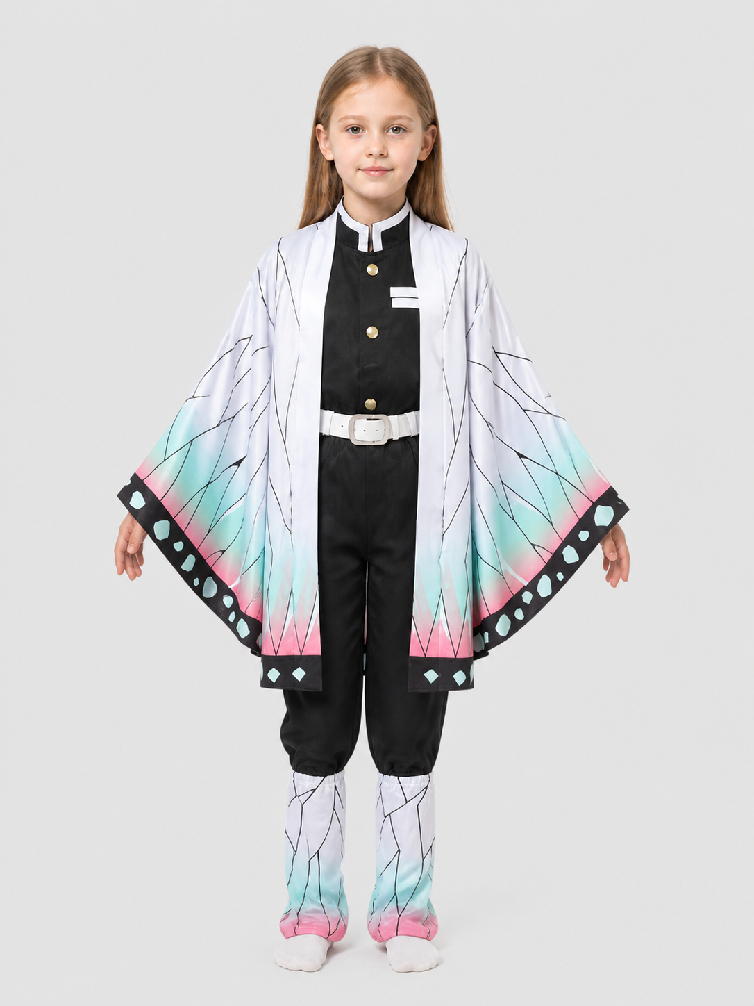 Shinobu Kocho Cosplay Costume, Cape Set Costume Capes detail 3