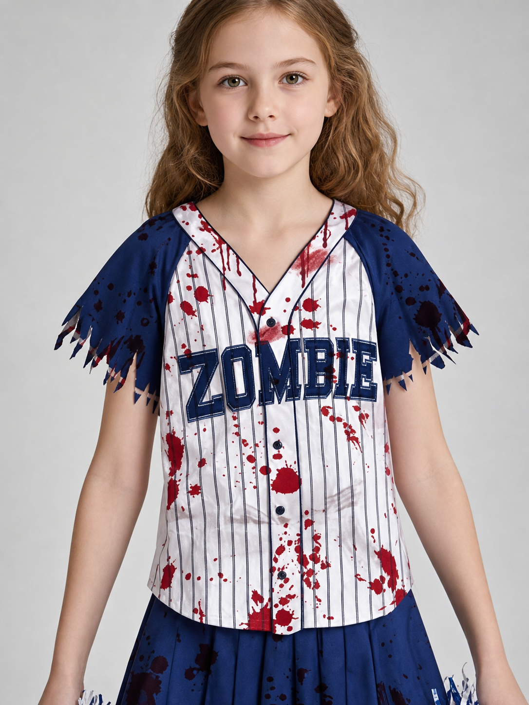 Zombie Stage Costume: T-Shirt, Shorts, Socks