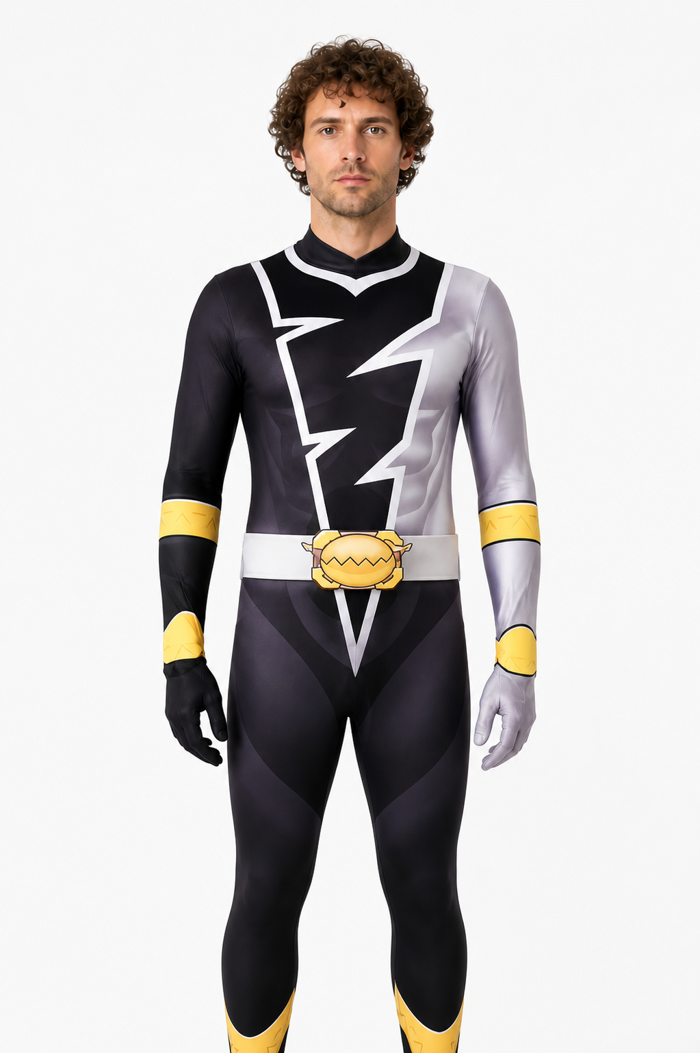 Carnival Costume Jumpsuit with a Geometric Pattern Costumes detail 2