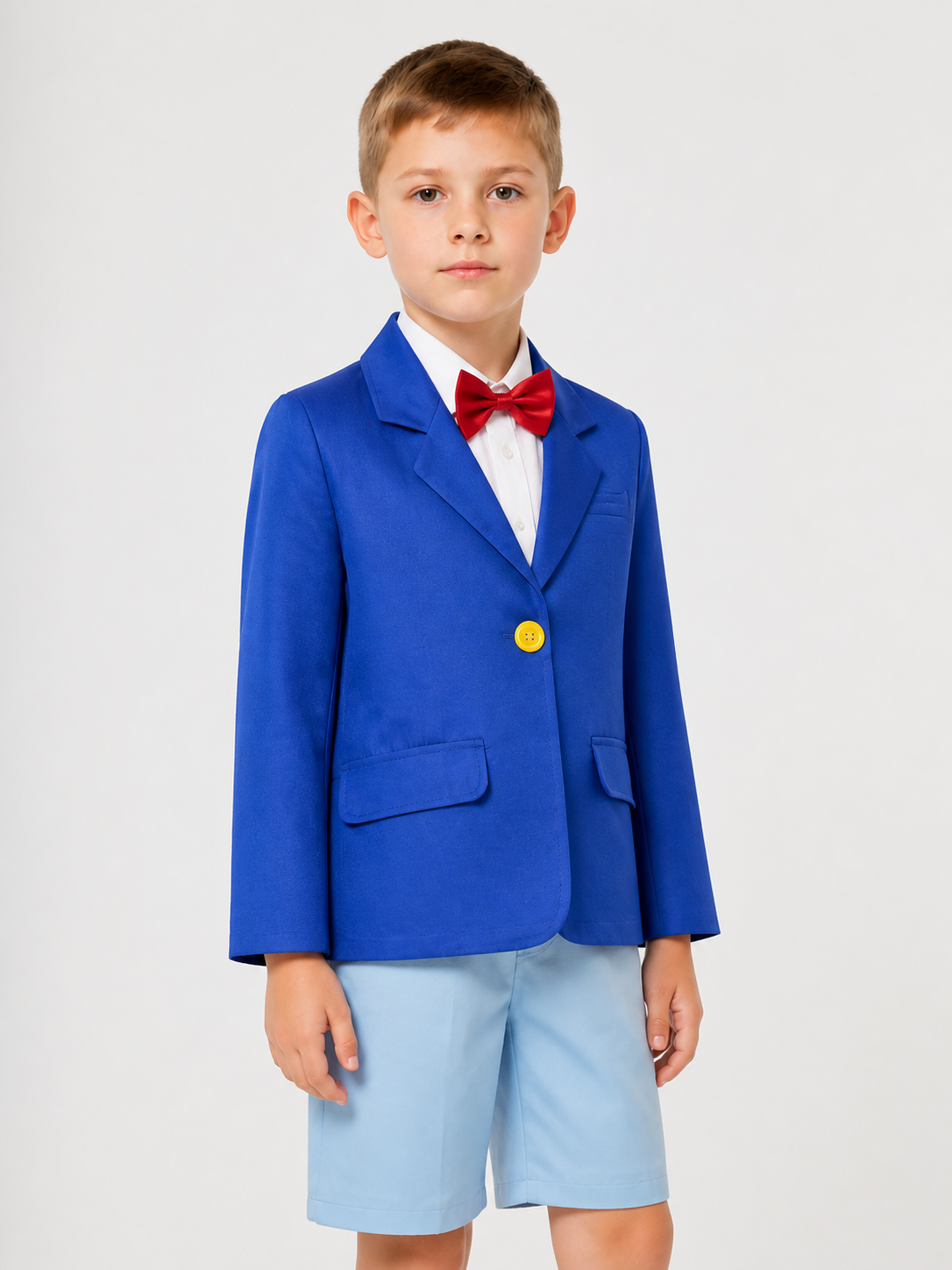 Carnival Cosplay Costume, Blue Uniform, 4 Pieces Costumes detail 2