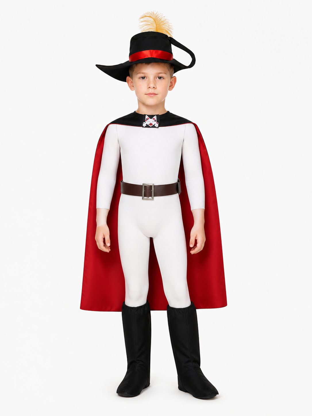Puss in Boots Costume with Cape and Hat Costume Capes detail 3