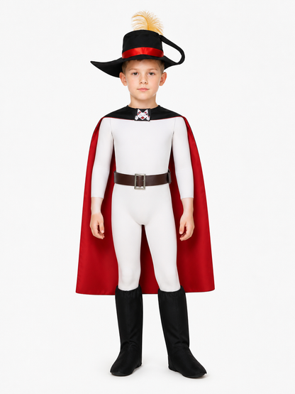 Puss in Boots Costume with Cape and Hat Costume Capes detail 3
