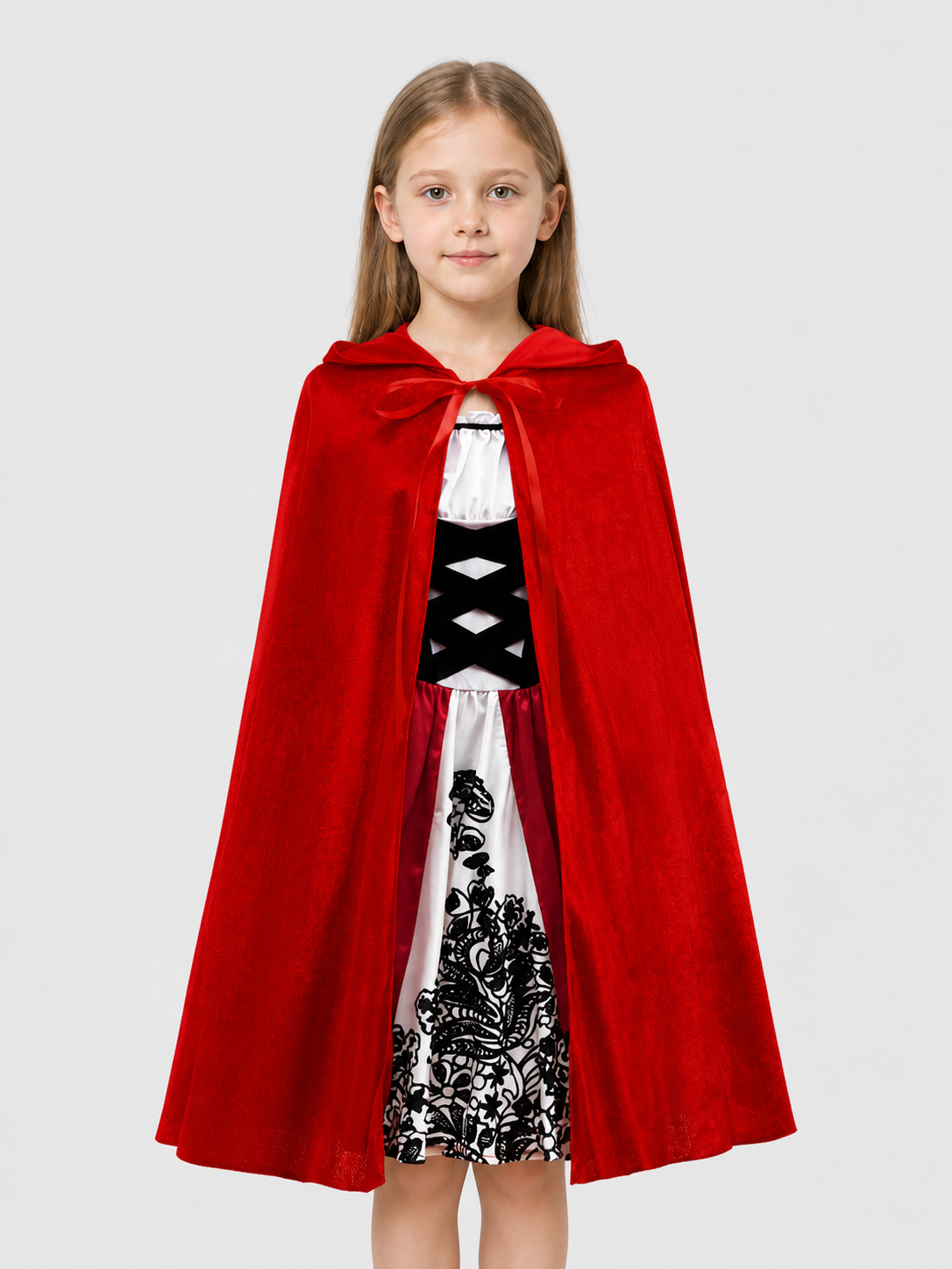 Halloween Costume: Dress and Red Hooded Cape Costume Dresses detail 3