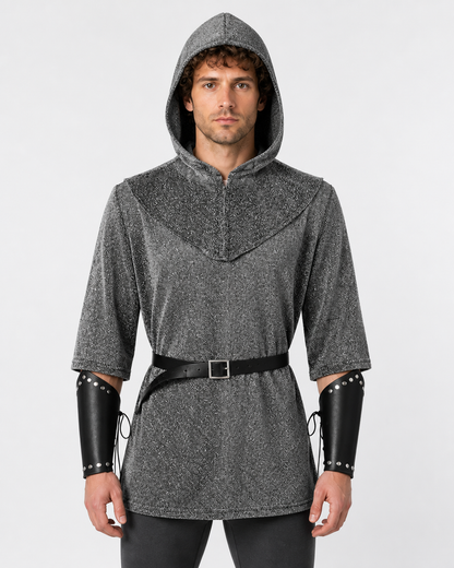 Knight Costume with Hood, Arm Guards, and Belt Costumes detail 3