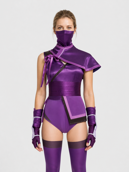 Mileena Cosplay Costume from Mortal Kombat, Set Costumes detail 3