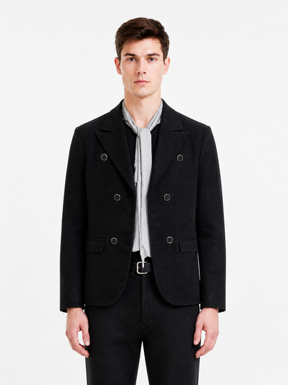 Double-Breasted Suit with Shirt and Tie product detail 3