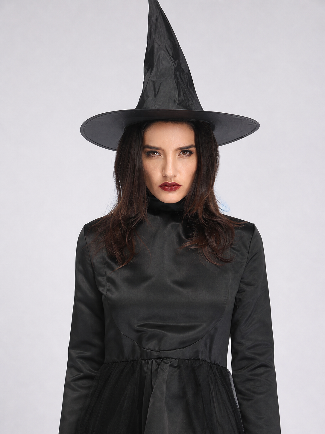 Witch Costume with Hat for Cosplay and Halloween