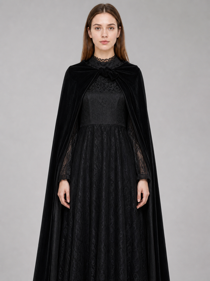 Elphaba Cosplay Costume: Dress, Cape, and Hat