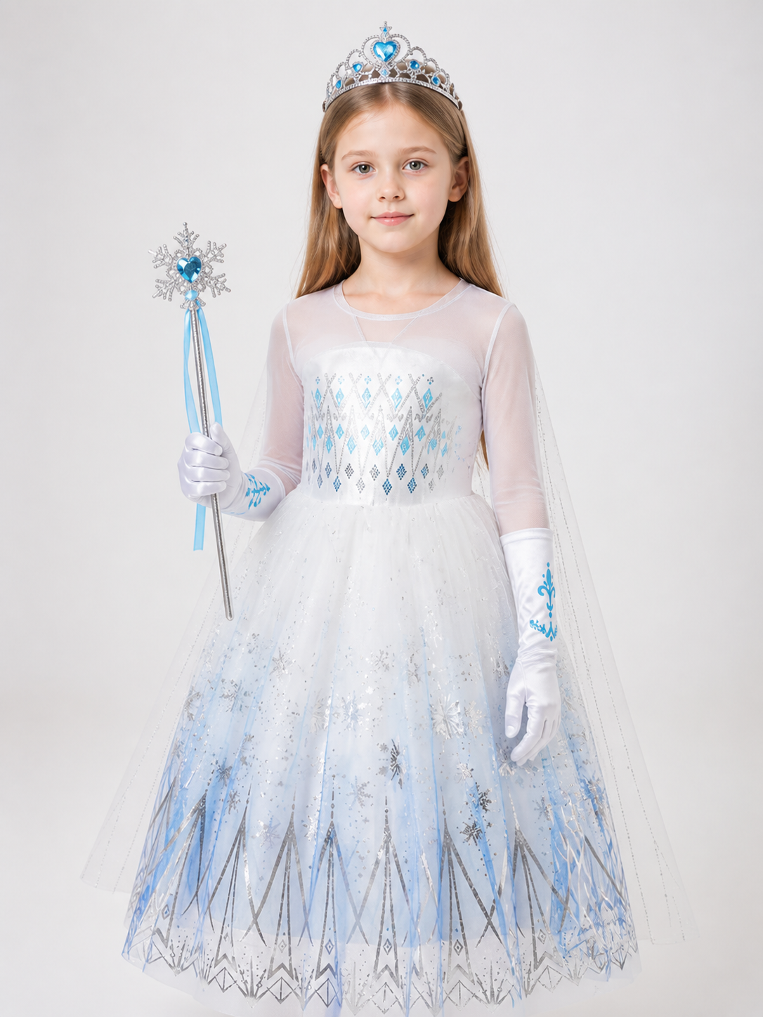 Snow Queen Costume for Halloween and Cosplay