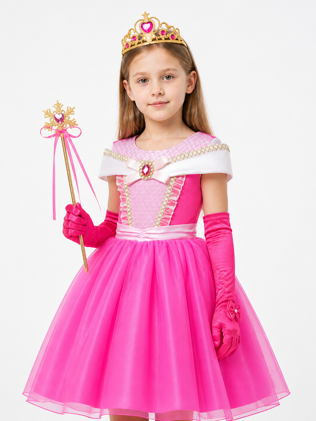 Pink Princess Costume for Halloween Costumes detail 2