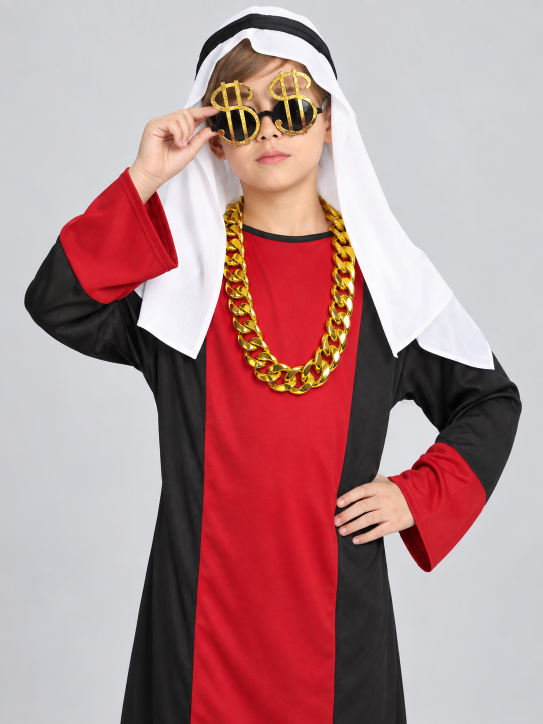 Kids' Carnival Cape Costume with Headpiece