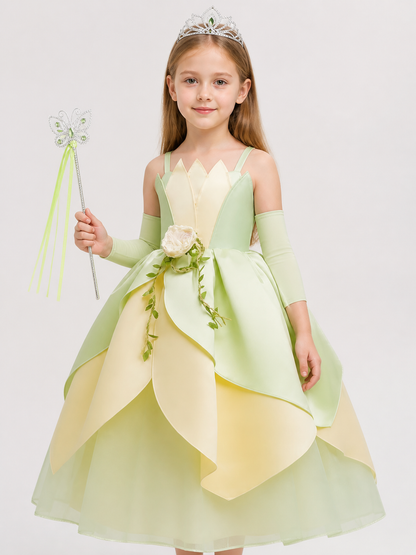 Green and Yellow Princess Halloween Costume