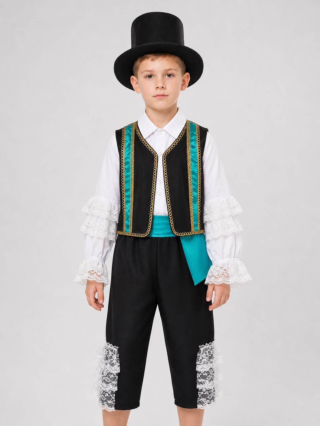 European-Style Retro Children’s Costume, 5 Pieces product detail 3