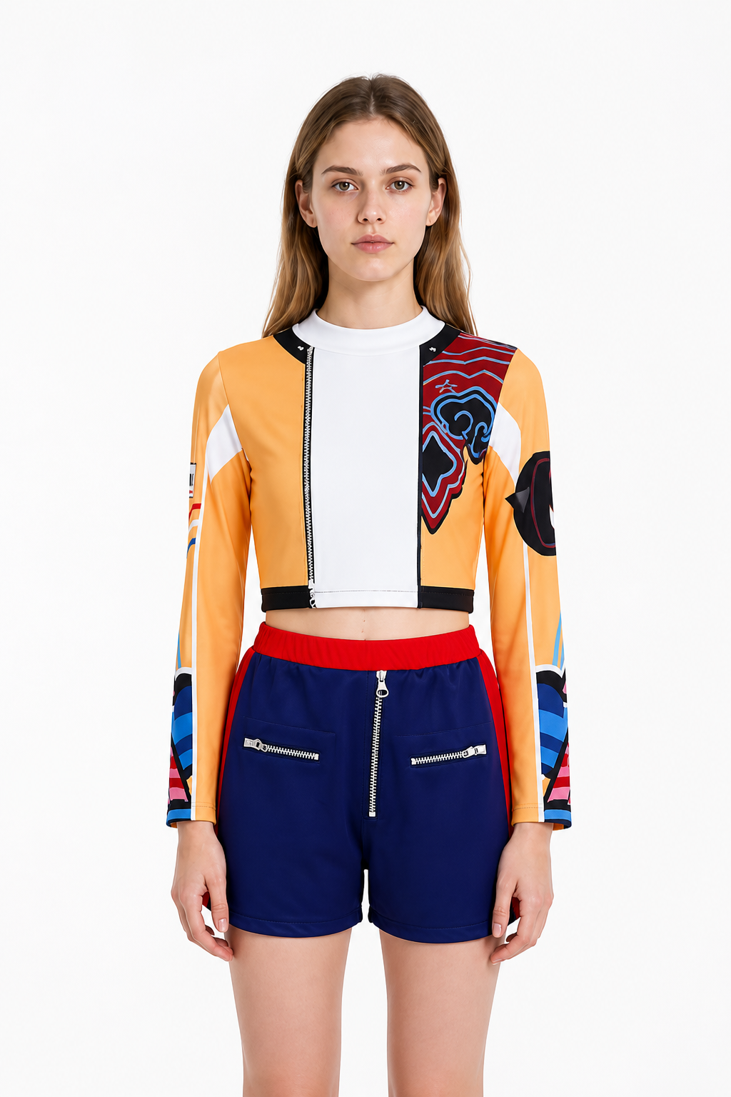 Stage Costume with Long Sleeves and Shorts Costumes detail 3
