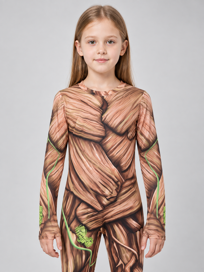 beige groot_tree_person_cosplay_jumpsuit product image 6