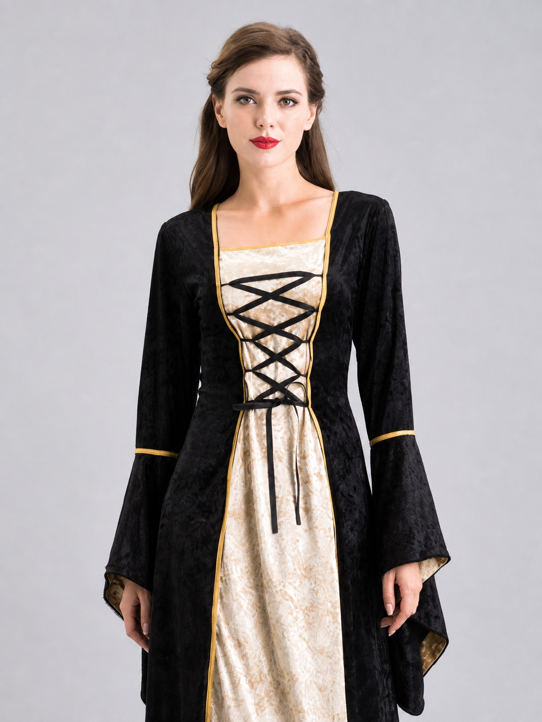 European Vampire Dress Costume for Halloween