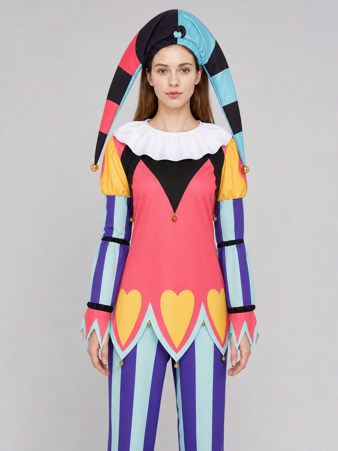 Fizzarolli Clown Cosplay Costume with Hat